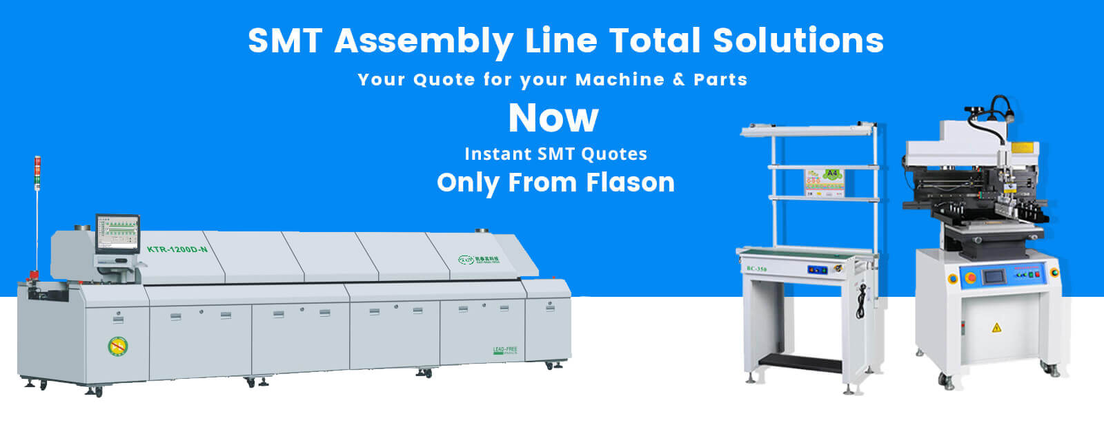 SMT Assembly line machine